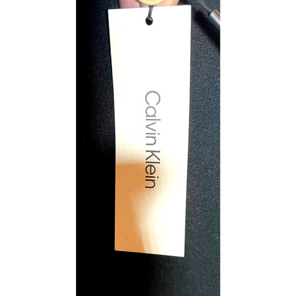 Calvin Klein, Size 6, Black Formal Dress with Bow - Picture 7 of 9